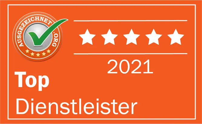 Top Dienstleister 2021 Top Dienstleister 2021